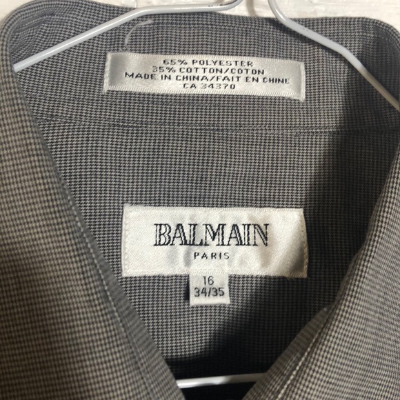 Balmain Paris long sleeve dress shirt - Picture 2 of 3